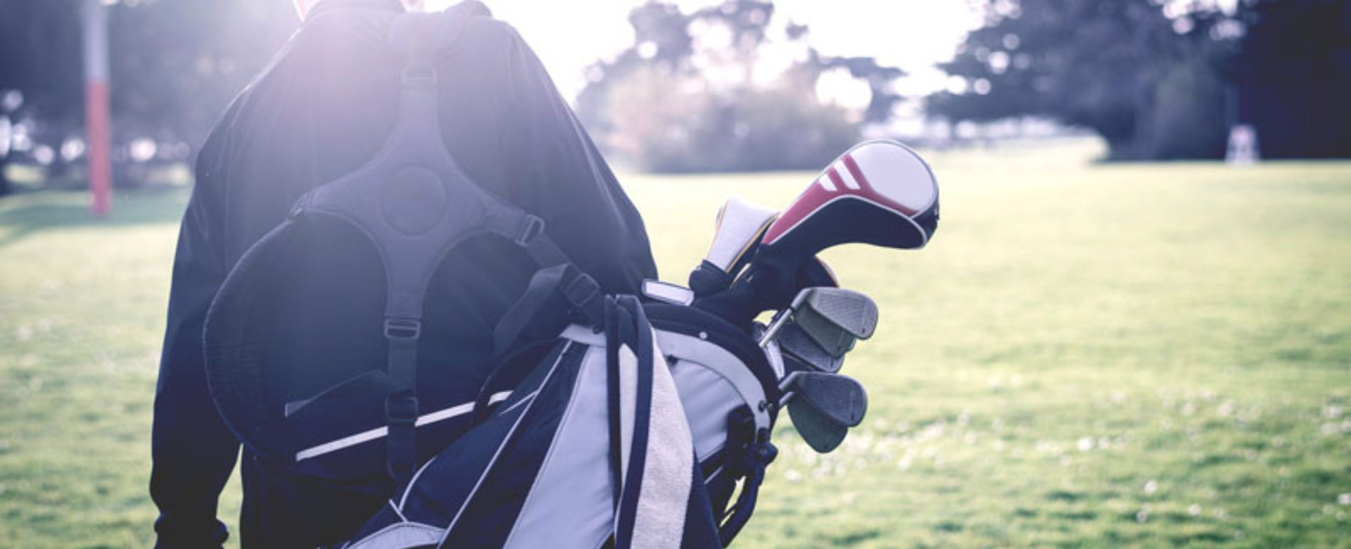 walking on the fairway